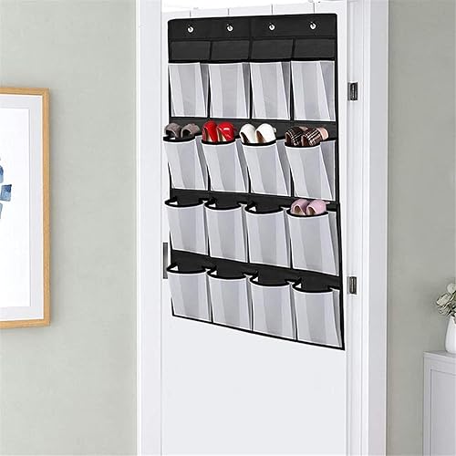 Organisateur De Chaussures À Suspendre – Étagères À Chaussures De Poche Au-dessus La Porte, Étagère À Chaussures De Porte De Placard | Poches À Chaussures Multifonctions Accrochées Pour Hommes Femmes - Nail Gallerys