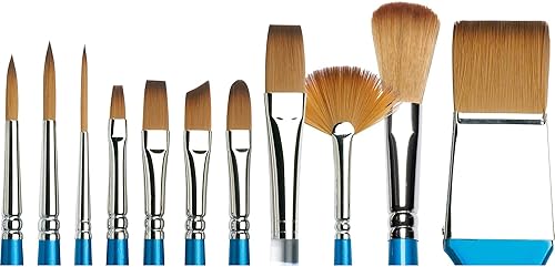 Winsor & Newton Cotman Pinceau Aquarelle Série 888 Eventail Manche Long N°2 - Nail Gallerys