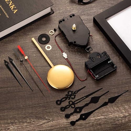 Plawee Mouvement D'Horloge à Pendule à Quartz Carillon à MéCanisme de MéLodie D'Horloge avec 3 Paires D'Aiguilles - Nail Gallerys