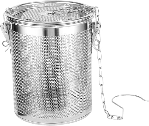 Spices Infuseur pour la cuisson de l'infuseur d'épices en acier inoxydable réutilisable Spice Spice Thé passoire robuste Balle de thé, passante de thé, infuseur de thé pour le thé en vrac, infuseur - Nail Gallerys