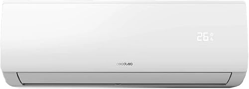 Cecotec Split Climatisation AirClima 12000 Smartfresh. 12000 BTU, Moteur CC, Pompe à chaleur, Télécommande, Affichage LED, Système Inverter, 5 Modes, 8 Vitesses, Couverture 22 m2 - Nail Gallerys