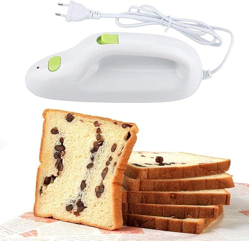 Outil de coupe de pain électrique, coupe-tranche facile pour viandes, pain, en forme de dentelure, pour une poignée ergonomique à trancher efficace - Nail Gallerys