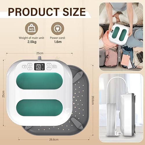 Presse a Chaud Textile,Heat Press Machine 22.5cm*22.5cm,Mini Presse à Chaud avec Minuterie,Temperature Control,pour T-Shirts, Sacs Transfert de Chaleur - Nail Gallerys