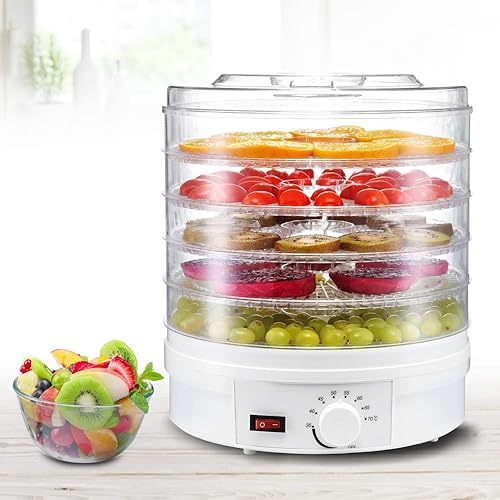 GreenBlue GB190 Déshydrateur de fruits et légumes350W 5 tiroirs transparents 35-70°C - Nail Gallerys
