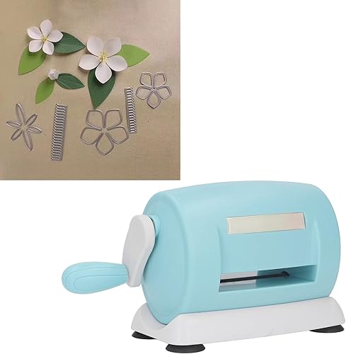 Rosvola Machine à Matricer à Manivelle, SystèMe D'aspiration, Machine à Gaufrer Bricolage, opéRation Facile avec Plaques A B pour la Fabrication Artisanale - Nail Gallerys