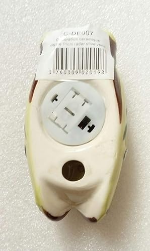 IDELLIA Cigale Radar en CÉRAMIQUE Motif Moderne Petit MODÈLE À ACCROCHER OU À Poser - Nail Gallerys