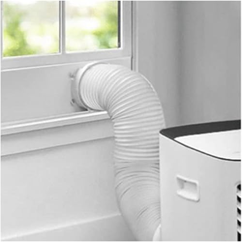 Tuyau D'Échappement De Climatiseur Portable, Ø 150 Mm, 2 M Tuyau D'évacuation D'air En Pvc Flexible, Rallonge De Tu-yau AC Avec Filetage Anti-horaire Pour Climatiseur/Déshumidificateur/Cuisine - Nail Gallerys