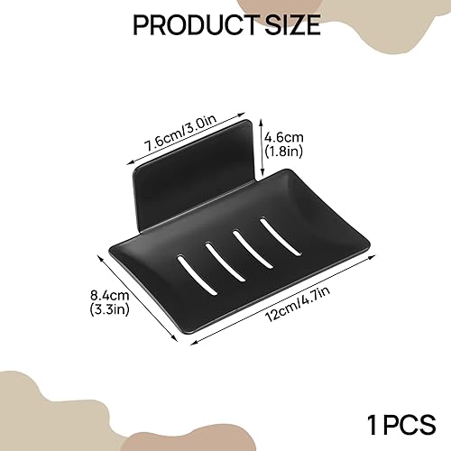 Porte Savon Mural sans Perçage,Porte Savon Douche,Support Savon Douche,Acier Inoxydable Porte Savon INOX Auto-Adhésif pour Stocker Eponges Brosses Savon pour Salle De Bain Cuisine Balcon - Nail Gallerys