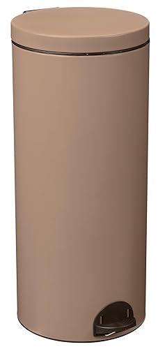 Poubelle de cuisine à pédale. Capacité 30L, Fabrication française, Seau intérieur amovible avec anse, Pratique ELORA ROSSIGNOL - Nail Gallerys