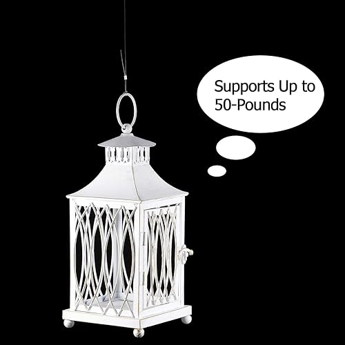 Fil en Nylon Transparent Solide pour Décor de Noël Suspendu et 50 Manchon à Boucle (109 Yd.) - Nail Gallerys