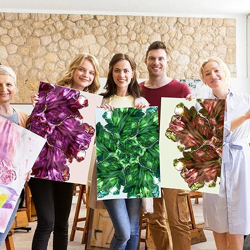 6 accessoires peinture pour tasses à arroser à fleurs, 6 pièces peinture acrylique - 5 6 7 8 9 10 gobelets à fleurs avec plusieurs fentes pour verser des fournitures d'art peinture acrylique - Nail Gallerys