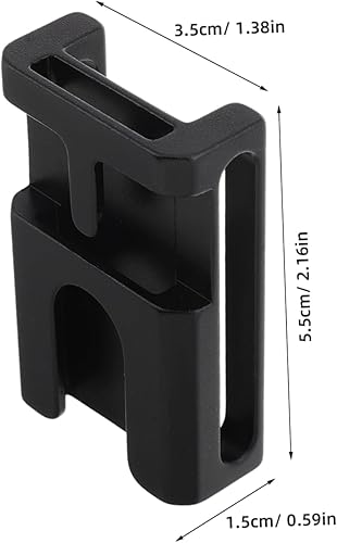 KONTONTY Boucle Sabre Accessoire d' Éclairage de la Ceinture d' poignée d' de Boucle de Ceinture Prop Accessoire de Ceinture d' menée Boucle d' Métal Noir - Nail Gallerys