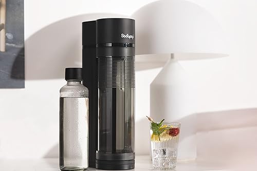 Sodapop Lot de 2 bouteilles de rechange en verre Logan - 600 ml - Convient uniquement pour machine à gazéifier Logan - Nail Gallerys