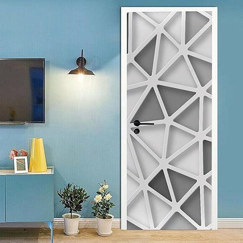 3D Stickers Porte Bijoux Lotus Rose Poisson Rouge 77 X 200 Cm Auto-Adhésif Mural Décoration De La Maison Sticker Mural Art Autocollant Chambre Salon Affiche Amovible - Photos De Porte - Peintures Mur - Nail Gallerys