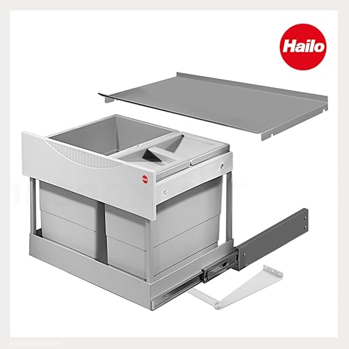 Hailo 3644801 Collecteur de déchets TR Swing 60.2/30 m pour armoires de 600 mm de Largeur avec Porte pivotante - Nail Gallerys