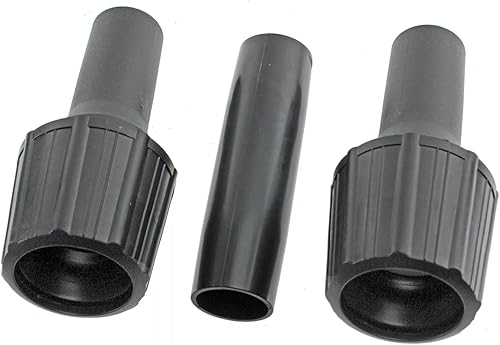 SPARES2GO Tuyau d'extension 6 m pour aspirateur Mac Allister (tuyau de 6 mètres + 3 adaptateurs) - Nail Gallerys