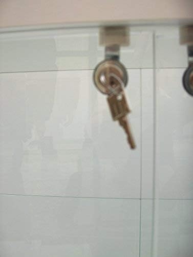 AB 4 Vitrine de modélisation, Transparent, 77 x 40 x 171 cm, Cuisine, Contemporary, Verre trempé, Laquée - Nail Gallerys