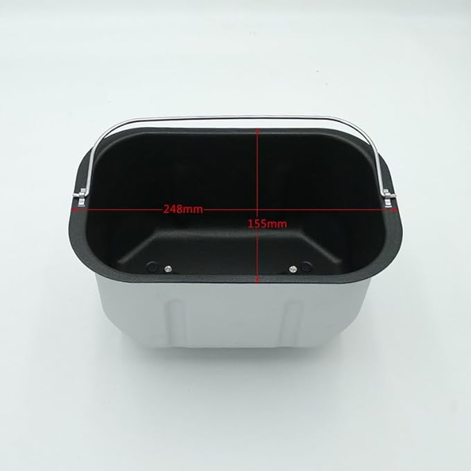 BAYORE Machine à pain domestique - Seau de cuisson - Plaque de machine à pain - Pièce pour machine à pain BM1088/BM1288/BM1400 - Nail Gallerys