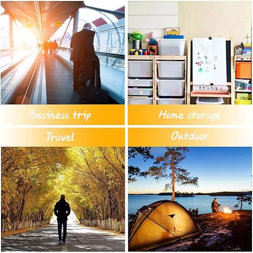 Lot de 25 Sac 5 Tailles de Rangement sous Vide,WhatRUeed Sac de Compression Voyages Réutilisables, Sac sous Vide Vetement Aspirateur pour Stocker des Vêtements, Couettes, Literie, Oreillers, Peluches - Nail Gallerys