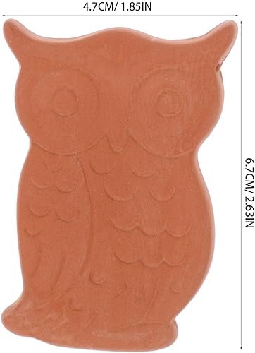 PRETYZOOM Comprimés d'hydratation d'argile disque de récipient à cassonade économiseur de disque de cassonade disque de sucre réutilisable disque économiseur de sucre Brown - Nail Gallerys