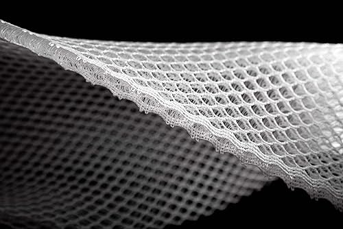 matnext Airflow sous-Matelas 10mm en Maille 3D Mesh - sous-Matelas sur Mesure - Tissu d'espacement Respirant pour la Ventilation du Matelas (100cm x 220cm) - Nail Gallerys