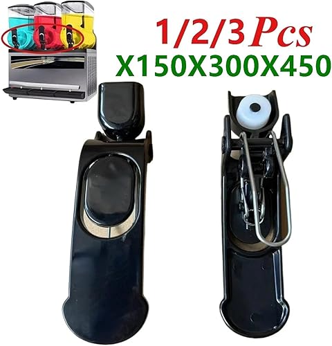 UTSKWD Poignée de poussée simple, double et triple cylindre d'origine X-150 X-300 X-450 | Compatible avec les machines à glace BQL Slurpee Lisong Spele Speler Icejoy Ice Music Icepleasure Snow Melt Ma - Nail Gallerys
