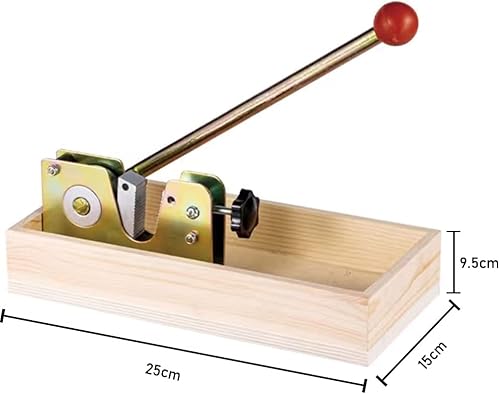 TONIJAWES casse noix,pour les amateurs de noix,facile à utiliser pour les personnes âgées et les enfants,ouvre toutes les noix dures,possède un plateau en bois et des pieds en caoutchouc antidérapants - Nail Gallerys