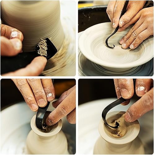 Morain Outil Coupe Poterie Outil Coupe d'argile À Double Extrémité Outil D'aiguisme d'argile pour Poterie en Céramique d'argile Outil Sculpture en Céramique - Nail Gallerys