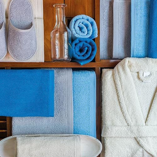 Lot de 12 Gants de Toilette 16x21 cm Alpha Rose Fuschia - Nail Gallerys