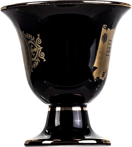 BEAUTIFUL GREEK STATUES Tasse de justice de Pythagore Théorème de Pythagore Fair Mug Grèce antique Noir Cobalt utilisable - Nail Gallerys