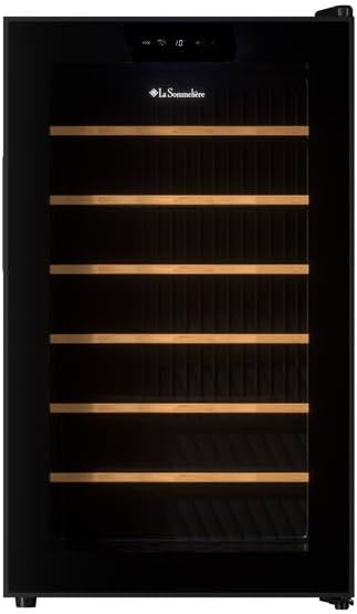 LA SOMMELIERE Cave hybride ultra silencieuse 28SILENCE – 28 bouteilles - Nail Gallerys