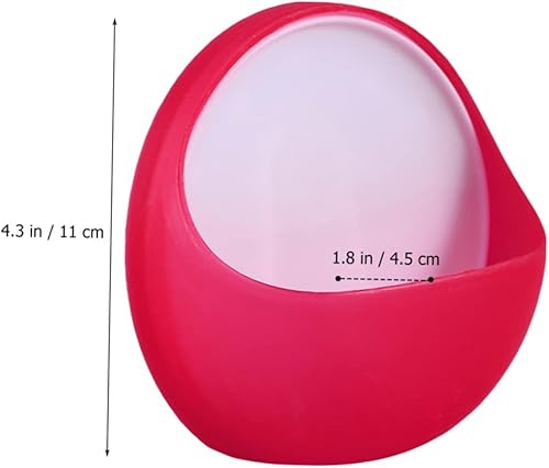 MAGICLULU Porte Mural Multifonctionnel Ventouse Boîte à Drainante pour Salle De Bain Et Cuisine Rouge - Nail Gallerys