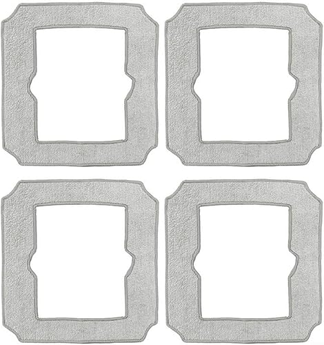 Lot de 4 serpillères de rechange Ecovacs pour Winbot Mini pour une efficacité de nettoyage en profondeur - Nail Gallerys