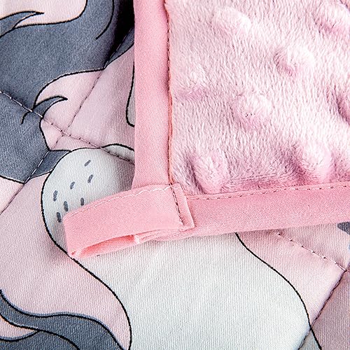 Sleepymoon Couverture lestée lourde (bleu marine, 100 x 150 cm, 2 kg) - Nail Gallerys