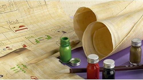 Jacques Herbin 427B - Une pochette de 5 feuilles de papier parchemin 21x29,7 cm - Nail Gallerys