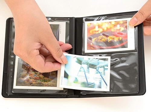 Steellwingsf 64/32 Pochettes pour album photo Polaroid Fujifilm Instax Mini, jaune, 3Inch - Nail Gallerys