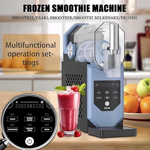 Machine Granités Fêtes Estivales - Machine Granités Maison - Machine à Milkshakes Crémeux - Sans Glaçons - Machine à Granités Autonettoyante - Avec écran LED Pour Margaritas - Nail Gallerys
