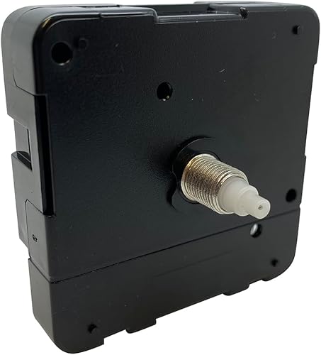 Mécanisme de mouvement d'horloge à quartz 24 heures – pour cadrans d'horloge 24 heures (aiguilles noires 130 mm) - Nail Gallerys