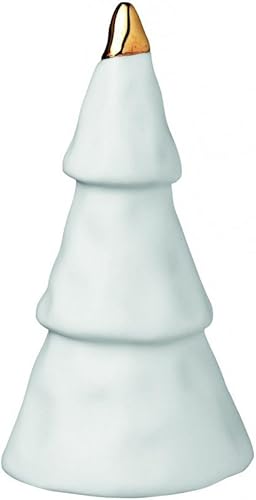 Räder 88684 Lot de 4 sapins de Noël en Porcelaine avec Accents dorés - Nail Gallerys