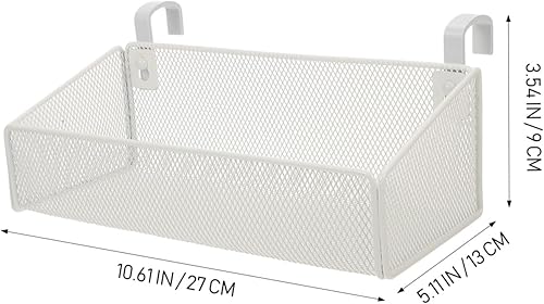 VINTORKY 1 Ensemble De Paniers Suspendus Pour Salle De Bain Paniers Muraux Suspendus Panier De Toilette Paniers De Rangement Suspendus En Métal Panier Mural En Fer Blanc - Nail Gallerys