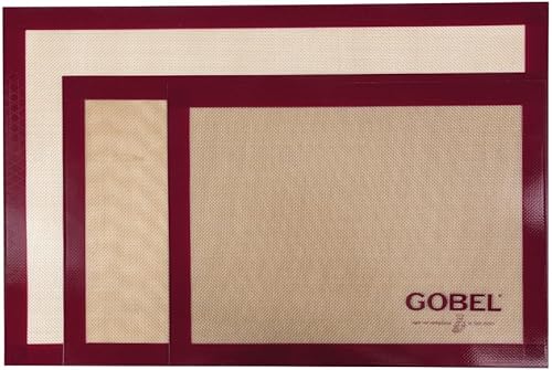 GOBEL - Tapis de cuisson et de préparation - Silicone - 40 x 30 cm - Nail Gallerys