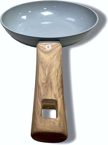 Cflagrant® Poêle Anti Adhésive SANS PFAS “Green Pearl“ Revêtement Céramique Tous Feux Dont induction (30CM) - Nail Gallerys