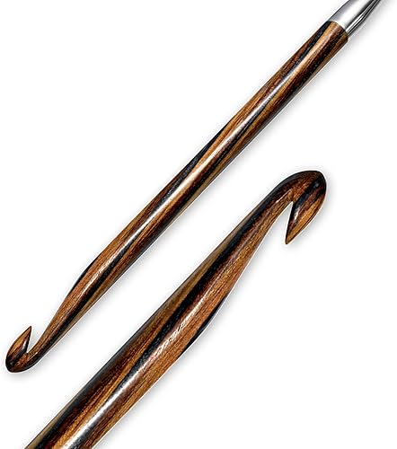 Prym 223830 Crochets tunisiens, Set, Natural, 3,5-8,0mm - Nail Gallerys