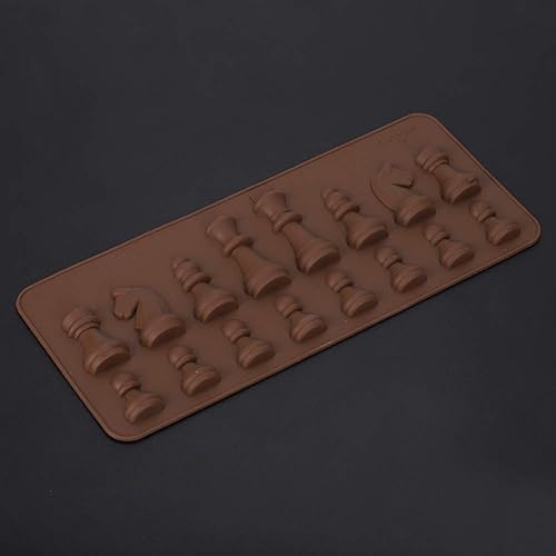 Moule à Chocolat en Silicone, décoration de gâteau de Bonbons réutilisable Bricolage décoration Moule à Chocolat Pause échecs à Part moules Plateaux Bonbons Fabrication de - Nail Gallerys