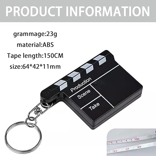 GGUFAY Metre Ruban 1,5m, Metre Ruban Couture, Double Face Ruban à Mesurer Rétractable, Souple pour Regime Couture Tailleur, 2 Pièces - Nail Gallerys