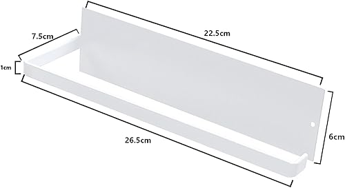 PZCC Porte Essuie Tout Auto-Adhésif、Support Essuie-Tout Dérouleur Mural、Pas Besoin de percer des Trous,pour sous l'Armoire/Salle de Bain (Blanc) - Nail Gallerys