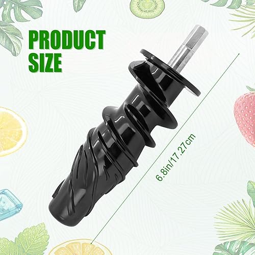 SWTHM 8006 Pièces de rechange pour tarière de presse-agrumes, fixation de mastication pour centrifugeuse lente compatible avec 8003, 8004, 8005, 8006, 8007, 8008, NC800, NC900, facile à assembler et à - Nail Gallerys