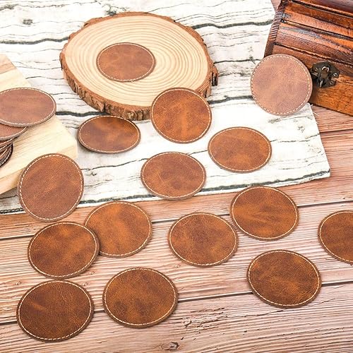 FYOBOT 60 Pièces de Patchs de Chapeau en Similicuir Vierges et Patchs Adhésifs Rectangulaires en Cuir Artificiel Patchs en Cuir Artificiel - Nail Gallerys