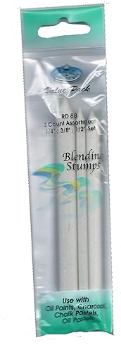 Royal & Langnickel Lot de 3 estompes Blanc cassé - Nail Gallerys