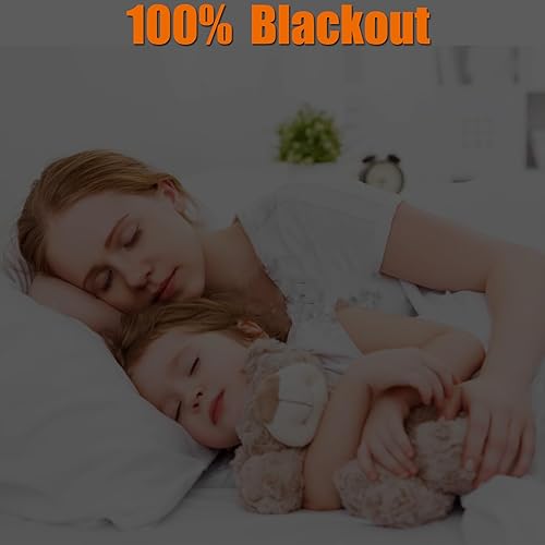 Store Occultant Fenetre, 147 * 100CM Store Occultant sans Perçage pour Fenetre de Toit 100% Store occultant Temporaires, Portable Temporaires Rideau pour Fenêtres et Portes Chambre, Bébé Chambre - Nail Gallerys